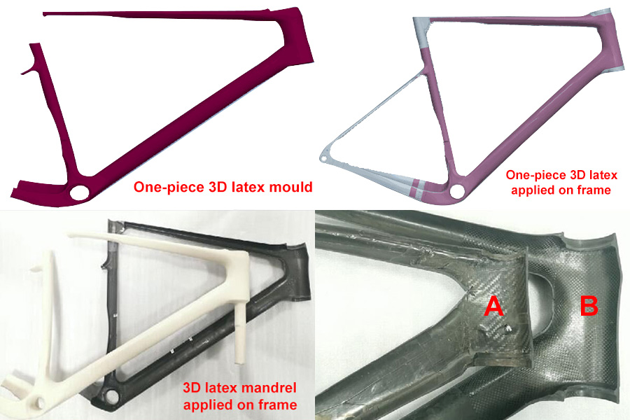 Latex 3D Mandrel Technology sobre cuadro de carbono gravel