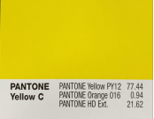 Pantone Amarillo C