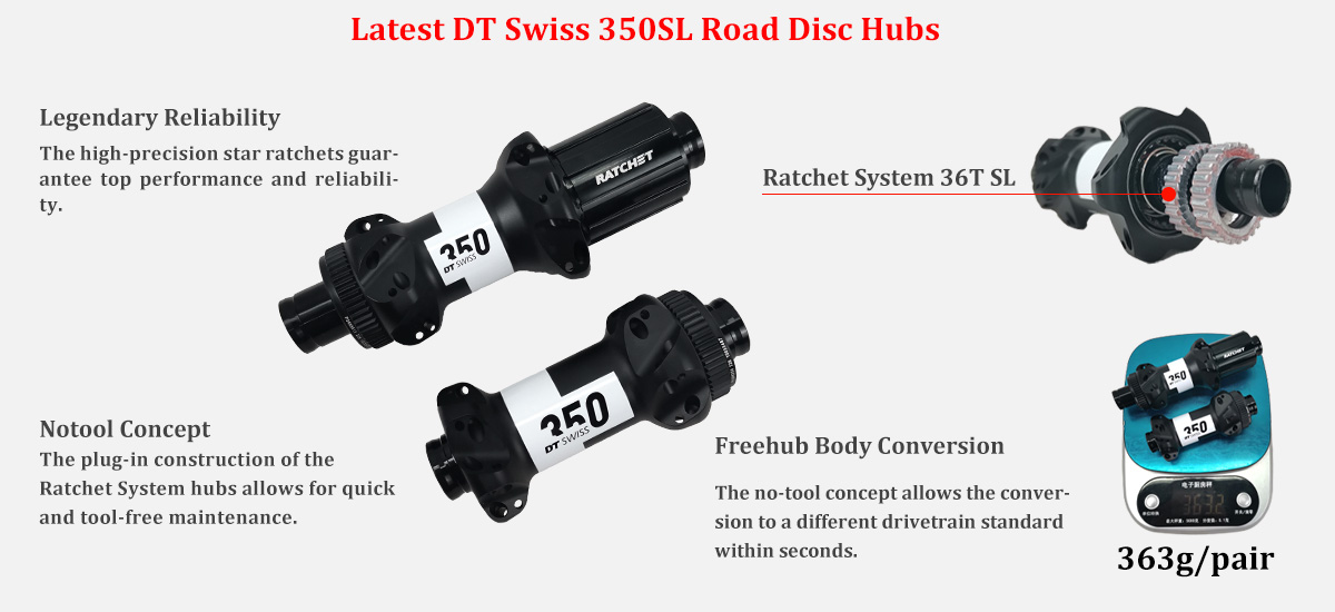 DT swiss 350 road hubs