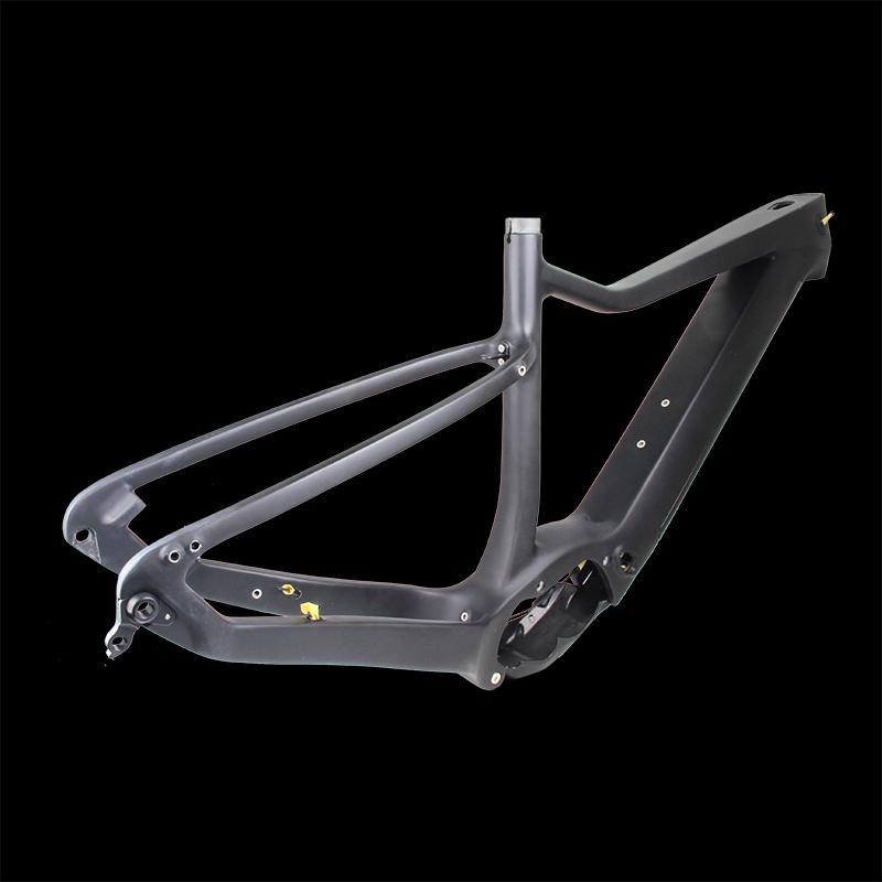 carbon hardtail ebike frame