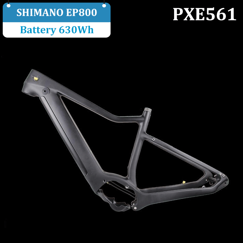 carbon hardtail ebike frame